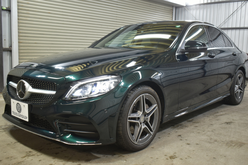 メルセデスベンツ Cクラス C200 4MATIC AVG AMGﾗｲﾝ  ﾚｰﾀﾞｰｾｰﾌﾃｨP 1ｵｰﾅｰ 後期 4WD ﾋｰﾀｰ革  AMGｴｱﾛ18AW ﾃﾞｨｽﾄﾛ ﾌﾞﾗｲﾝﾄﾞS ﾚｰﾝｷｰﾌﾟ PTS ﾅﾋﾞTV Bｶﾒﾗ ｷｰﾚｽｺﾞｰ ｱﾝﾋﾞｴﾝﾄﾗｲﾄ LEDﾗｲﾄ 2年保証