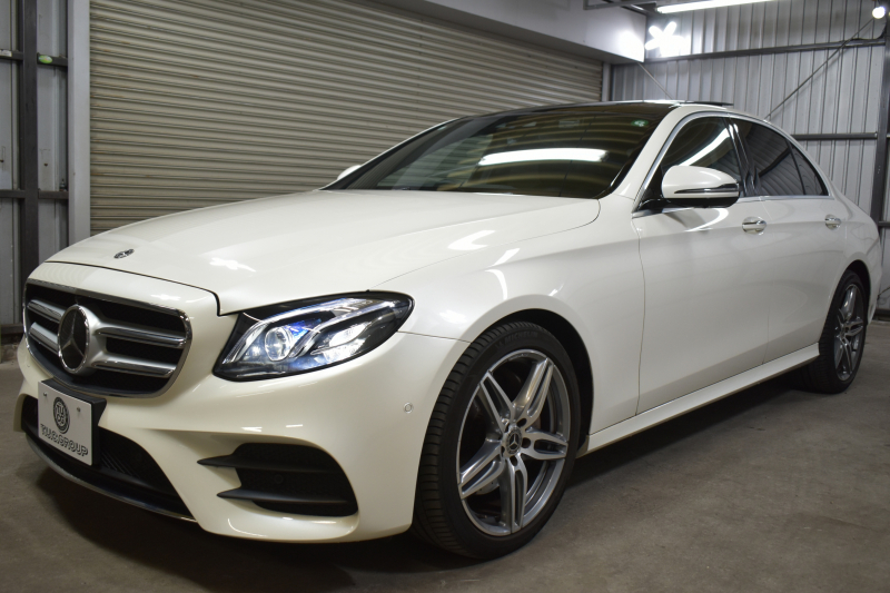メルセデスベンツ Eクラス E220d AVG ｽﾎﾟｰﾂ ﾚｻﾞｰｴｸｽｸﾙｰｼﾌﾞ ﾚｰﾀﾞｰｾｰﾌﾃｨP 中期型 ﾃﾞｨｰｾﾞﾙ燃費21.0 ﾊﾟﾉﾗﾏｻﾝﾙｰﾌ 全席ﾋｰﾀｰ黒革 ﾌﾞﾙﾒｽﾀｰ HUD ﾃﾞｨｽﾄﾛ BSM Lﾁｪﾝｼﾞ AMGｴｱﾛ19AW ｷｰﾚｽGO ﾊﾟｰｸﾄﾛ 電動ﾄﾗﾝｸ 地ﾃﾞｼﾞﾅﾋﾞ 360ｶﾒﾗ 2年保証