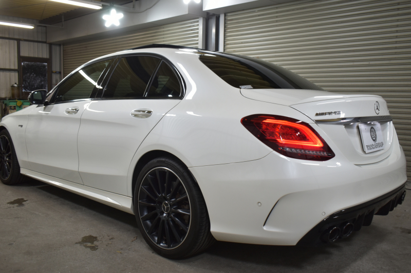 AMG Cクラス C43 4ﾏﾁｯｸ  ﾚｰﾀﾞｰｾｰﾌﾃｨP 後期 V6ﾂｲﾝﾀｰﾎﾞ 革 ﾌﾞﾙﾒｽﾀｰｻｳﾝﾄﾞ 液晶ﾒｰﾀｰ HUD ｴｱﾊﾞﾗﾝｽP ﾌｯﾄﾄﾗﾝｸ ｴｱﾛ19AW ﾃﾞｨｽﾄﾛ ﾌﾞﾗｲﾝﾄﾞS ﾚｰﾝｷｰﾌﾟ ﾏﾙﾁｶﾗｰｱﾝﾋﾞｴﾝﾄﾗｲﾄ ﾅﾋﾞTV ﾊﾞｯｸｶﾒﾗ ｷｰﾚｽｺﾞｰ 2年保証