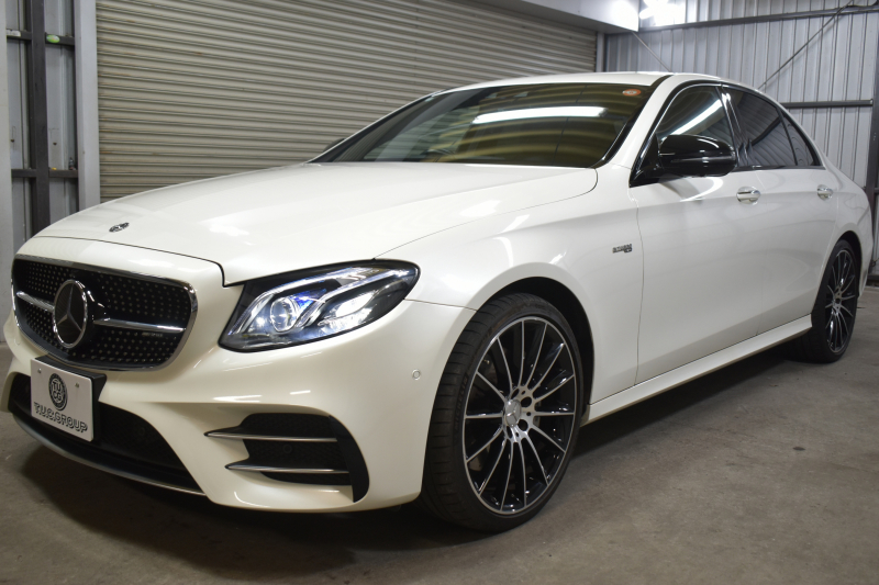 AMG Eクラス E43 4M ﾚｰﾀﾞｰｾｰﾌﾃｨP ﾃﾞｨｽﾄﾛﾆｯｸ ﾌﾞﾗｲﾝﾄﾞｽﾎﾟｯﾄ ﾚｰﾝﾁｪﾝｼﾞA ﾌﾞﾙﾒｽﾀｰS ﾐｰｺﾈｸﾄ 9速AT 401馬力 全席ﾋｰﾀｰ革  AMGｴｱﾛ20AW 地ﾃﾞｼﾞ360ｶﾒﾗ 2年保証