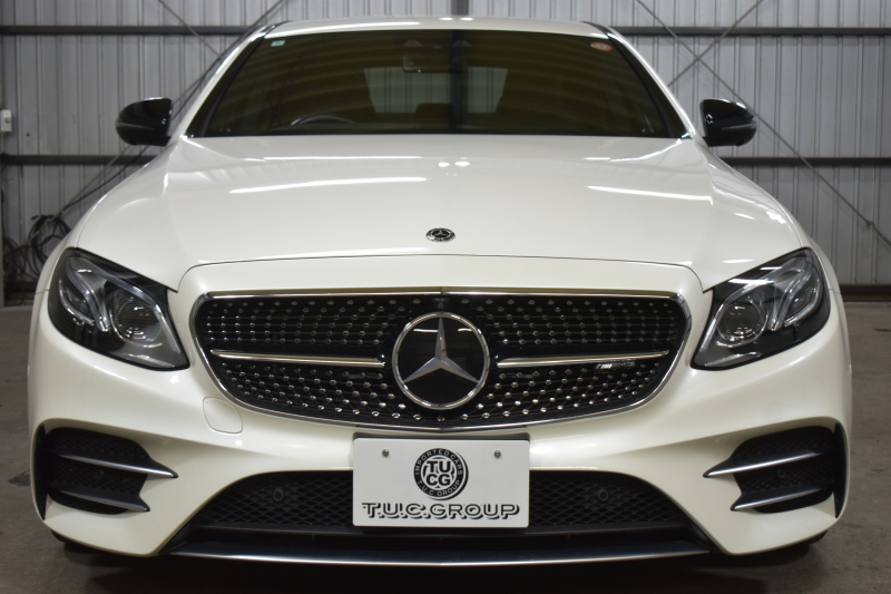 AMG Eクラス E43 4M ﾚｰﾀﾞｰｾｰﾌﾃｨP ﾃﾞｨｽﾄﾛﾆｯｸ ﾌﾞﾗｲﾝﾄﾞｽﾎﾟｯﾄ ﾚｰﾝﾁｪﾝｼﾞA ﾌﾞﾙﾒｽﾀｰS ﾐｰｺﾈｸﾄ 9速AT 401馬力 全席ﾋｰﾀｰ革  AMGｴｱﾛ20AW 地ﾃﾞｼﾞ360ｶﾒﾗ 2年保証