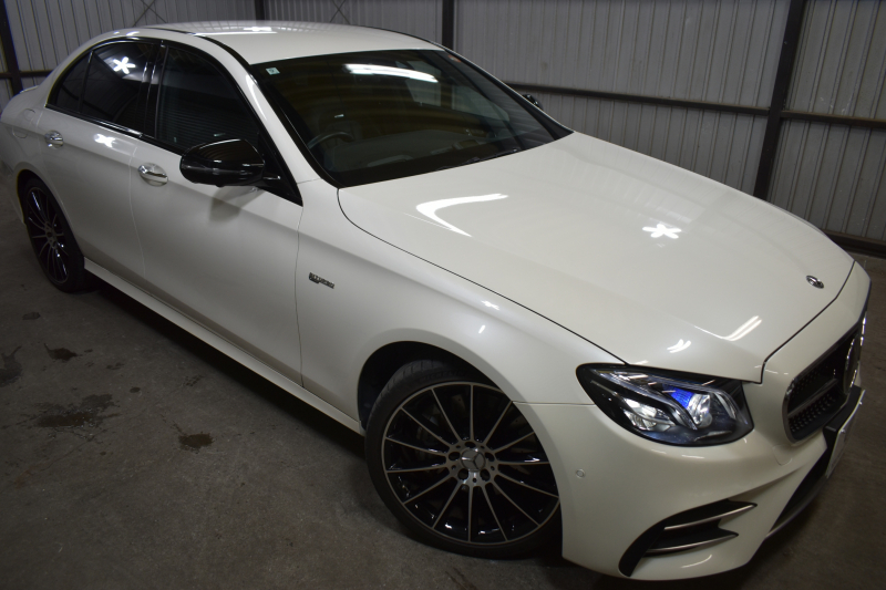 AMG Eクラス E43 4M ﾚｰﾀﾞｰｾｰﾌﾃｨP ﾃﾞｨｽﾄﾛﾆｯｸ ﾌﾞﾗｲﾝﾄﾞｽﾎﾟｯﾄ ﾚｰﾝﾁｪﾝｼﾞA ﾌﾞﾙﾒｽﾀｰS ﾐｰｺﾈｸﾄ 9速AT 401馬力 全席ﾋｰﾀｰ革  AMGｴｱﾛ20AW 地ﾃﾞｼﾞ360ｶﾒﾗ 2年保証