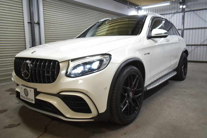 AMG GLC GLC63 S 4M+  ﾚｰﾀﾞｰSP 510馬力 9速AT ﾊﾟﾉﾗﾏｻﾝﾙｰﾌ ﾋｰﾀｰ黒革 ﾌﾞﾙﾒｽﾀｰS ﾃﾞｨｽﾄﾛ BSM AMGｴｱﾛ21AW Sｽﾃｯﾌﾟ ｷｰGo PTS ﾌｯﾄｹﾞｰﾄ ｴｱﾊﾞﾗﾝｽP 地ﾃﾞｼﾞ360ｶﾒﾗ 2年保証