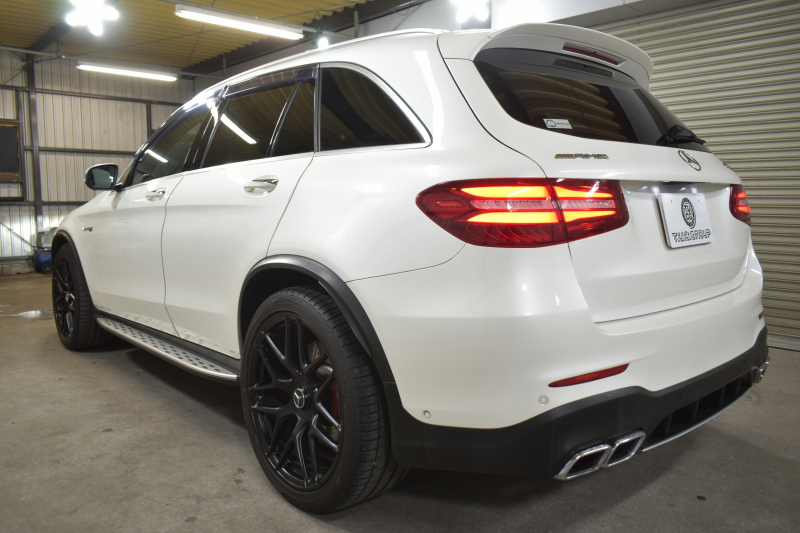 AMG GLC GLC63 S 4M+  ﾚｰﾀﾞｰSP 510馬力 9速AT ﾊﾟﾉﾗﾏｻﾝﾙｰﾌ ﾋｰﾀｰ黒革 ﾌﾞﾙﾒｽﾀｰS ﾃﾞｨｽﾄﾛ BSM AMGｴｱﾛ21AW Sｽﾃｯﾌﾟ ｷｰGo PTS ﾌｯﾄｹﾞｰﾄ ｴｱﾊﾞﾗﾝｽP 地ﾃﾞｼﾞ360ｶﾒﾗ 2年保証