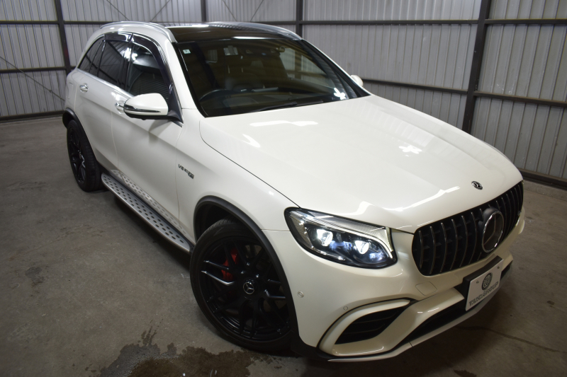 AMG GLC GLC63 S 4M+  ﾚｰﾀﾞｰSP 510馬力 9速AT ﾊﾟﾉﾗﾏｻﾝﾙｰﾌ ﾋｰﾀｰ黒革 ﾌﾞﾙﾒｽﾀｰS ﾃﾞｨｽﾄﾛ BSM AMGｴｱﾛ21AW Sｽﾃｯﾌﾟ ｷｰGo PTS ﾌｯﾄｹﾞｰﾄ ｴｱﾊﾞﾗﾝｽP 地ﾃﾞｼﾞ360ｶﾒﾗ 2年保証
