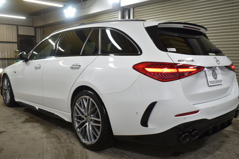 AMG Cクラス C43ﾜｺﾞﾝ 4M BSG搭載ﾓﾃﾞﾙ 1ｵｰﾅｰ ﾊﾟﾉﾗﾏｻﾝﾙｰﾌ ﾘｱｱｸｽﾙｽﾃｱﾘﾝｸﾞ 革 MBUXARﾅﾋﾞTV ﾌﾞﾙﾒS HUD AMGｴｱﾛ19AW ﾃﾞｨｽﾄﾛﾆｯｸ ﾜｲﾔﾚｽﾁｬｰｼﾞ 360ｶﾒﾗ ｵｰﾄﾃｰﾙｹﾞｰﾄ 2年保証