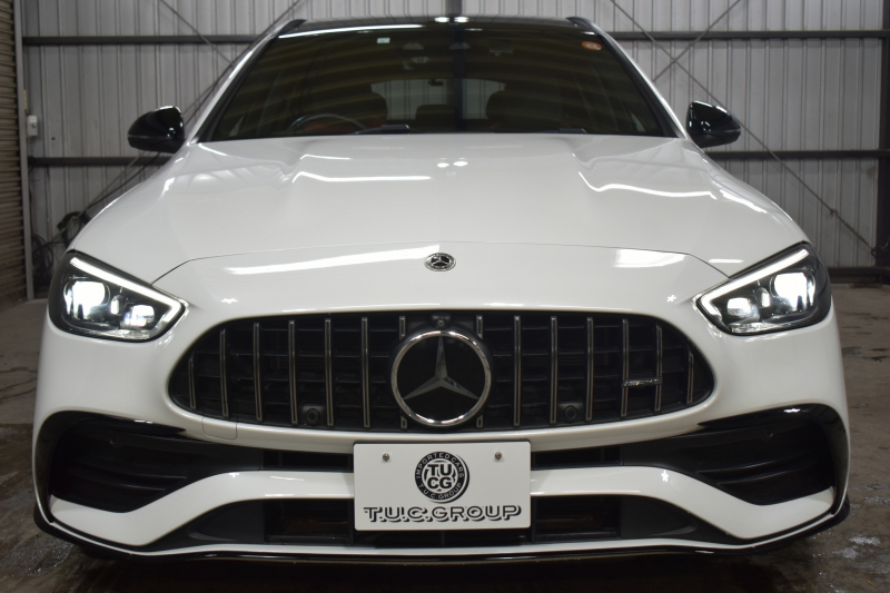 AMG Cクラス C43ﾜｺﾞﾝ 4M BSG搭載ﾓﾃﾞﾙ 1ｵｰﾅｰ ﾊﾟﾉﾗﾏｻﾝﾙｰﾌ ﾘｱｱｸｽﾙｽﾃｱﾘﾝｸﾞ 革 MBUXARﾅﾋﾞTV ﾌﾞﾙﾒS HUD AMGｴｱﾛ19AW ﾃﾞｨｽﾄﾛﾆｯｸ ﾜｲﾔﾚｽﾁｬｰｼﾞ 360ｶﾒﾗ ｵｰﾄﾃｰﾙｹﾞｰﾄ 2年保証