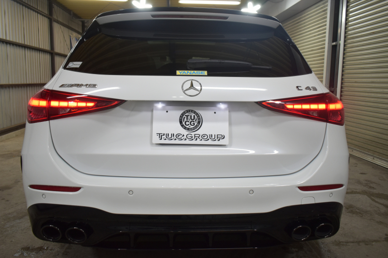 AMG Cクラス C43ﾜｺﾞﾝ 4M BSG搭載ﾓﾃﾞﾙ 1ｵｰﾅｰ ﾊﾟﾉﾗﾏｻﾝﾙｰﾌ ﾘｱｱｸｽﾙｽﾃｱﾘﾝｸﾞ 革 MBUXARﾅﾋﾞTV ﾌﾞﾙﾒS HUD AMGｴｱﾛ19AW ﾃﾞｨｽﾄﾛﾆｯｸ ﾜｲﾔﾚｽﾁｬｰｼﾞ 360ｶﾒﾗ ｵｰﾄﾃｰﾙｹﾞｰﾄ 2年保証