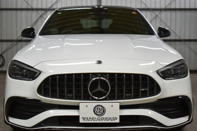 AMG Cクラス C43 4M BSG搭載ﾓﾃﾞﾙ  ﾊﾟﾉﾗﾏｻﾝﾙｰﾌ ﾘｱｱｸｽﾙｽﾃｱﾘﾝｸﾞ 革 MBUXARﾅﾋﾞTV ﾌﾞﾙﾒS HUD AMGｴｱﾛ19AW ﾃﾞｨｽﾄﾛﾆｯｸ ﾜｲﾔﾚｽﾁｬｰｼﾞ 360ｶﾒﾗ ｵｰﾄﾃｰﾙｹﾞｰﾄ 2年保証