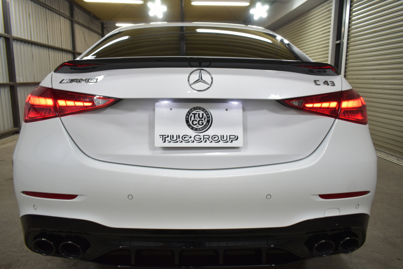 AMG Cクラス C43 4M BSG搭載ﾓﾃﾞﾙ  ﾊﾟﾉﾗﾏｻﾝﾙｰﾌ ﾘｱｱｸｽﾙｽﾃｱﾘﾝｸﾞ 革 MBUXARﾅﾋﾞTV ﾌﾞﾙﾒS HUD AMGｴｱﾛ19AW ﾃﾞｨｽﾄﾛﾆｯｸ ﾜｲﾔﾚｽﾁｬｰｼﾞ 360ｶﾒﾗ ｵｰﾄﾃｰﾙｹﾞｰﾄ 2年保証