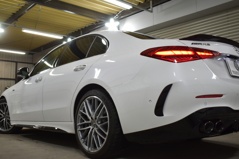 AMG Cクラス C43 4M BSG搭載ﾓﾃﾞﾙ  ﾊﾟﾉﾗﾏｻﾝﾙｰﾌ ﾘｱｱｸｽﾙｽﾃｱﾘﾝｸﾞ 革 MBUXARﾅﾋﾞTV ﾌﾞﾙﾒS HUD AMGｴｱﾛ19AW ﾃﾞｨｽﾄﾛﾆｯｸ ﾜｲﾔﾚｽﾁｬｰｼﾞ 360ｶﾒﾗ ｵｰﾄﾃｰﾙｹﾞｰﾄ 2年保証