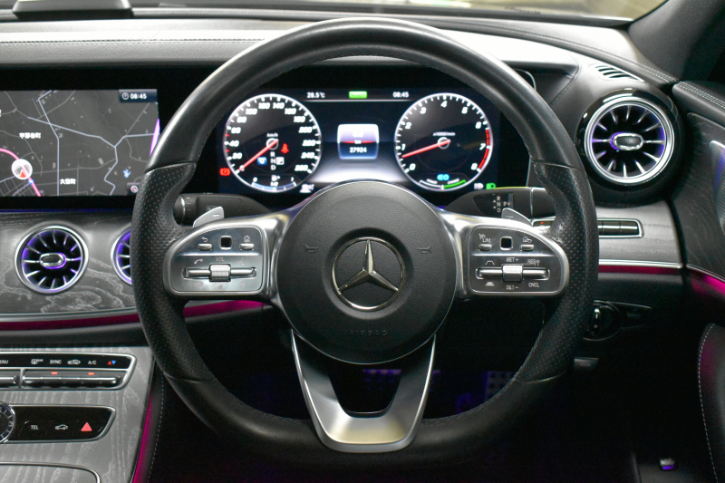 メルセデスベンツ CLS CLS450 4ﾏﾁｯｸ ｽﾎﾟｰﾂ ｴｸｽｸﾙｰｼﾌﾞ ﾚｰﾀﾞｰｾｰﾌﾃｨP 367馬力 ISG搭載 ｻﾝﾙｰﾌ 全席ﾋｰﾀｰ黒革 ﾍﾞﾝﾁﾚｰｼｮﾝ ﾌﾞﾙﾒｽﾀｰS ﾃﾞｨｽﾄﾛﾆｯｸ ｱｯﾌﾟﾙｶｰﾌﾟﾚｲ AMGｴｱﾛ19AW ｷｰﾚｽGO MEｺﾈ PTS ﾌｯﾄﾄﾗﾝｸ HUD 地ﾃﾞｼﾞ360ｶﾒﾗ 2年保証