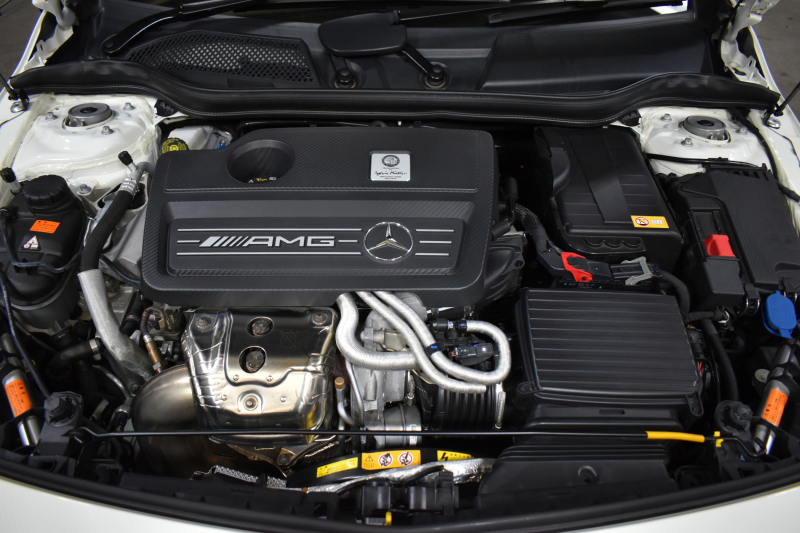 AMG Aクラス A45AMG 4ﾏﾁｯｸ ｴﾃﾞｨｼｮﾝ1 400台限定 ｾｰﾌﾃｨP 360馬力 ﾋｰﾀｰ黒革 AMGﾊﾟﾌｫｰﾏﾝｽｼｰﾄ&ｽﾃｱﾘﾝｸﾞﾃﾞｨｽﾄﾛ 専用ｴｱﾛ 専用ｲﾝﾃﾘｱ AMG19AW 赤ｷｬﾘﾊﾟｰ ﾌﾞﾗｲﾝﾄﾞｽﾎﾟｯﾄ CPA+ 地デジHDDﾅﾋﾞBｶﾒﾗ 2年保証