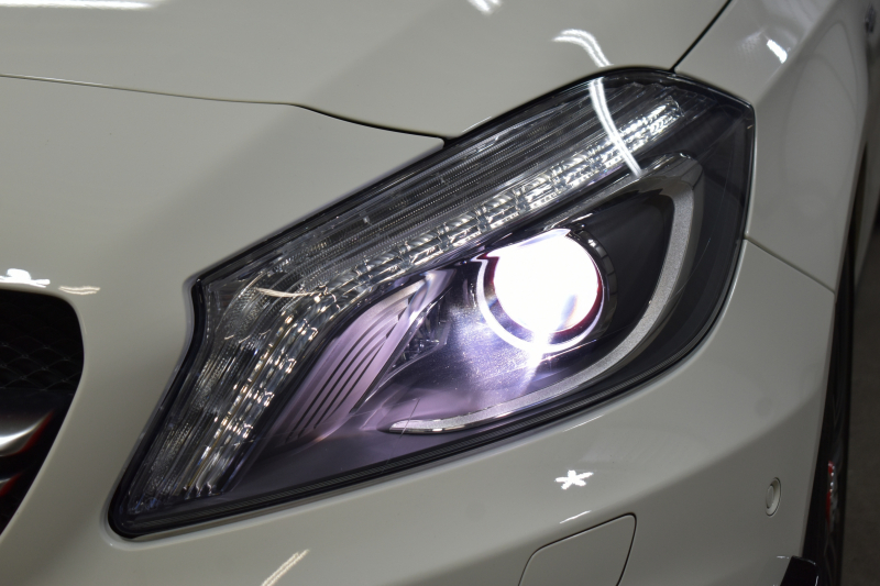 AMG Aクラス A45AMG 4ﾏﾁｯｸ ｴﾃﾞｨｼｮﾝ1 400台限定 ｾｰﾌﾃｨP 360馬力 ﾋｰﾀｰ黒革 AMGﾊﾟﾌｫｰﾏﾝｽｼｰﾄ&ｽﾃｱﾘﾝｸﾞﾃﾞｨｽﾄﾛ 専用ｴｱﾛ 専用ｲﾝﾃﾘｱ AMG19AW 赤ｷｬﾘﾊﾟｰ ﾌﾞﾗｲﾝﾄﾞｽﾎﾟｯﾄ CPA+ 地デジHDDﾅﾋﾞBｶﾒﾗ 2年保証