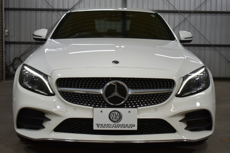 メルセデスベンツ Cクラス C220d AVG AMGﾗｲﾝ ﾚｰﾀﾞｰｾｰﾌﾃｨP 後期型  燃費18.9km  ﾋｰﾀｰ黒革 ﾃﾞｨｽﾄﾛ BSM Lﾁｪﾝｼﾞ 誤発進 AMGｴｱﾛ18AW  ｷｰﾚｽGO ﾊﾟｰｸﾄﾛ LEDﾍｯﾄﾞﾗｲﾄ ﾏﾙﾁｱﾝﾋﾞｴﾝﾄ 地ﾃﾞｼﾞﾅﾋﾞBｶﾒﾗ 2年保証
