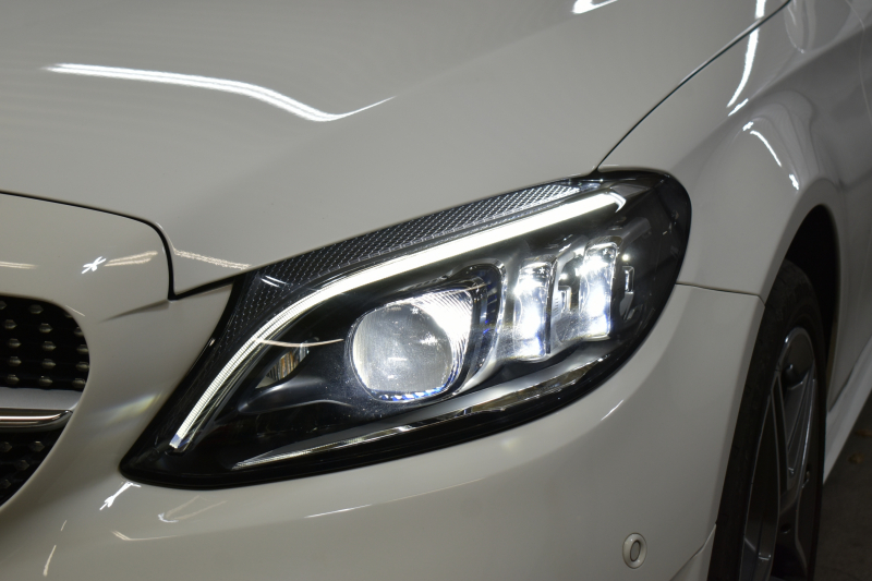メルセデスベンツ Cクラス C220d AVG AMGﾗｲﾝ ﾚｰﾀﾞｰｾｰﾌﾃｨP 後期型  燃費18.9km  ﾋｰﾀｰ黒革 ﾃﾞｨｽﾄﾛ BSM Lﾁｪﾝｼﾞ 誤発進 AMGｴｱﾛ18AW  ｷｰﾚｽGO ﾊﾟｰｸﾄﾛ LEDﾍｯﾄﾞﾗｲﾄ ﾏﾙﾁｱﾝﾋﾞｴﾝﾄ 地ﾃﾞｼﾞﾅﾋﾞBｶﾒﾗ 2年保証