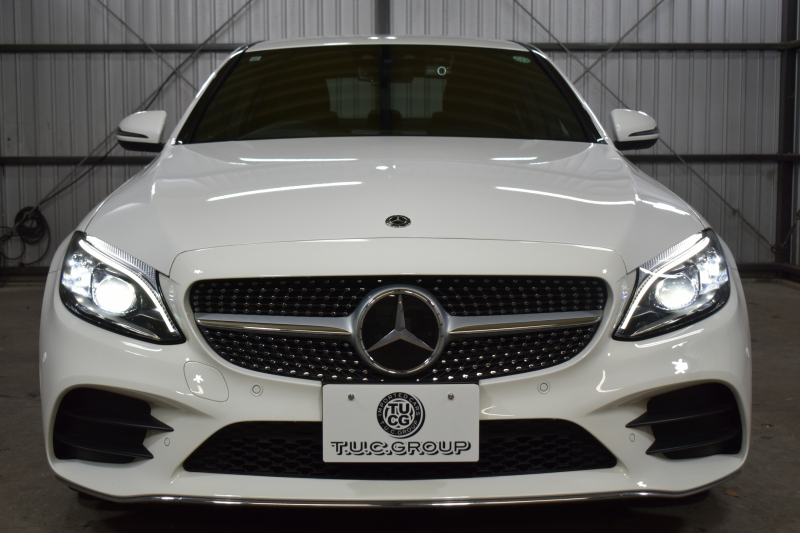 メルセデスベンツ Cクラス C220d ﾛｰﾚｳｽED ｽﾎﾟｰﾂﾌﾟﾗｽP ﾚｰﾀﾞｰｾｰﾌﾃｨP 後期 ﾋｰﾀｰ革 HUD ﾊﾞｯｸｶﾒﾗ 液晶ﾒｰﾀｰ ﾌｯﾄｹﾞｰﾄ ﾜｲﾔﾚｽC AMGｴｱﾛ18AW ﾃﾞｨｽﾄﾛ ﾌﾞﾗｲﾝﾄﾞS ﾅﾋﾞTV ｷｰﾚｽｺﾞｰ 2年保証