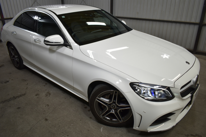 メルセデスベンツ Cクラス C220d ﾛｰﾚｳｽED ｽﾎﾟｰﾂﾌﾟﾗｽP ﾚｰﾀﾞｰｾｰﾌﾃｨP 後期 ﾋｰﾀｰ革 HUD ﾊﾞｯｸｶﾒﾗ 液晶ﾒｰﾀｰ ﾌｯﾄｹﾞｰﾄ ﾜｲﾔﾚｽC AMGｴｱﾛ18AW ﾃﾞｨｽﾄﾛ ﾌﾞﾗｲﾝﾄﾞS ﾅﾋﾞTV ｷｰﾚｽｺﾞｰ 2年保証