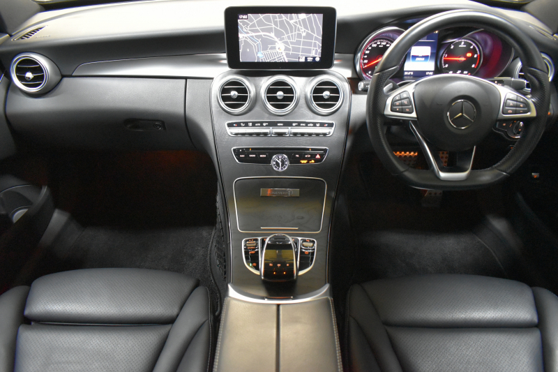 メルセデスベンツ Cクラス C220d ﾛｰﾚｳｽED ﾚｰﾀﾞｰｾｰﾌﾃｨP AMGﾗｲﾝ ﾍﾞｰｼｯｸP 特別仕様車  革 AMGｴｱﾛ18AW ｴｱｻｽ ﾃﾞｨｽﾄﾛﾆｯｸ ﾌﾞﾗｲﾝﾄﾞｽﾎﾟｯﾄ ﾚｰﾝｷｰﾌﾟ ﾊﾟｰｷﾝｸﾞﾊﾟｲﾛｯﾄ ﾊﾟｰｸﾄﾛﾆｯｸ ｷｰﾚｽｺﾞｰ ﾅﾋﾞTV Bｶﾒﾗ 2年保証