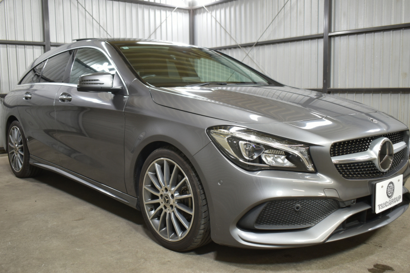 メルセデスベンツ CLAクラス CLA180ｼｭｰﾃｨﾝｸﾞB AMGｽﾀｲﾙ ﾚｰﾀﾞｰｾｰﾌﾃｨP 後期型  ﾊﾟﾉﾗﾏｻﾝﾙｰﾌ ﾋｰﾀｰ革 ｷｰﾚｽGo ﾃﾞｨｽﾄﾛ Bｽﾎﾟｯﾄ AMGｴｱﾛ18AW LEDﾍｯﾄﾞ PTS 地ﾃﾞｼﾞBｶﾒﾗ 2年保証