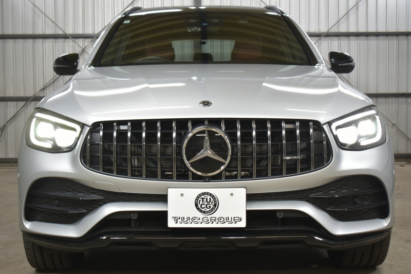 AMG GLC GLC43 4MATIC  ｴｸｽｸﾙｰｼﾌﾞ ﾚｰﾀﾞｰｾｰﾌﾃｨP 後期型  390馬力V6 ﾊﾟﾉﾗﾏｻﾝﾙｰﾌ MBUXｼｽﾃﾑ ﾋｰﾀｰ赤黒革 ﾃﾞｨｽﾄﾛ BSM Lﾁｪﾝｼﾞ AMGｴｱﾛ20AW ｷｰﾚｽGO PTS  HUD  対話式ﾅﾋﾞTV 360ｶﾒ 2年保証