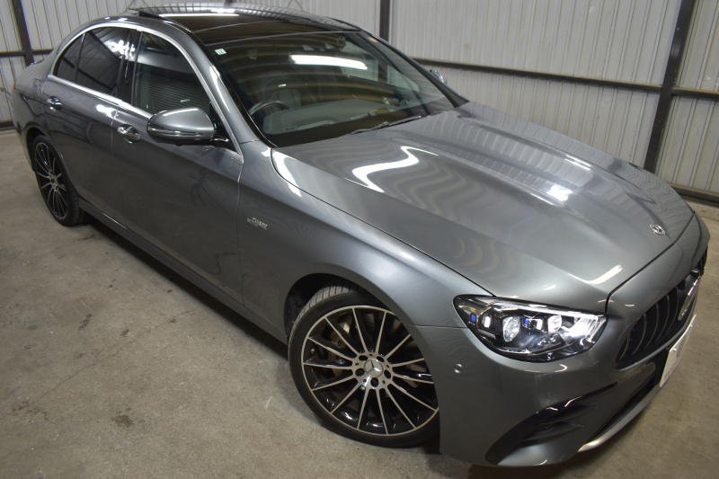 AMG Eクラス E53 4ﾏﾁｯｸ+ ｴｸｽｸﾙｰｼﾌﾞ ﾚｰﾀﾞｰｾｰﾌﾃｨP 後期型 3.0ﾘｯﾀｰ/435馬力 4WD ﾊﾟﾉﾗﾏｻﾝﾙｰﾌ ﾋｰﾀｰｸｰﾗｰ黒革 ﾃﾞｨｽﾄﾛ BSM Lﾁｪﾝｼﾞ AMGｴｱﾛ20AW ｷｰﾚｽGO PTS ﾌﾞﾙﾒｽﾀｰ HUD 電動ﾄﾗﾝｸ LEDﾍｯﾄﾞﾗｲﾄ 地ﾃﾞｼﾞﾅﾋﾞ 360ｶﾒﾗ 2年保証