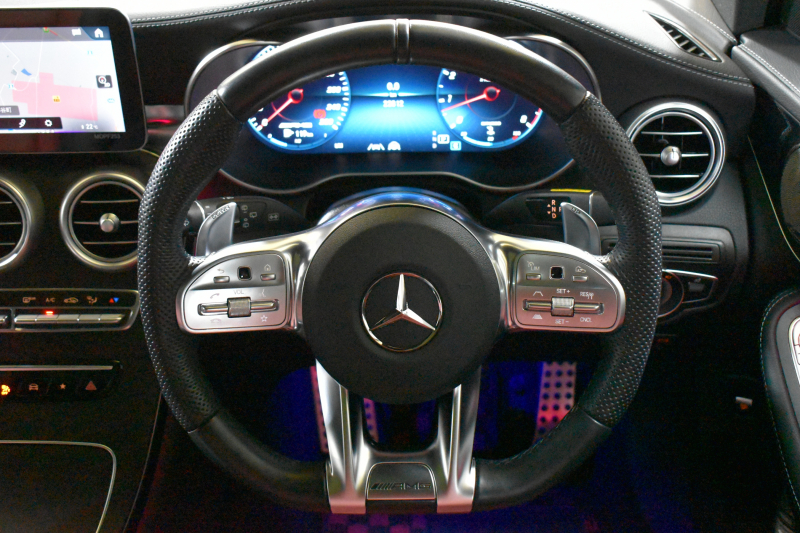 AMG GLC GLC43 4MATIC  ｴｸｽｸﾙｰｼﾌﾞ ﾚｰﾀﾞｰｾｰﾌﾃｨP 後期型  390馬力V6 ﾊﾟﾉﾗﾏｻﾝﾙｰﾌ MBUXｼｽﾃﾑ ﾋｰﾀｰ赤黒革 ﾃﾞｨｽﾄﾛ BSM Lﾁｪﾝｼﾞ AMGｴｱﾛ20AW ｷｰﾚｽGO PTS  HUD  対話式ﾅﾋﾞTV 360ｶﾒ 2年保証