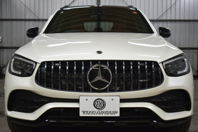 AMG GLC GLC43 4MATIC  ｴｸｽｸﾙｰｼﾌﾞ ﾚｰﾀﾞｰｾｰﾌﾃｨP 後期型  390馬力V6 ﾊﾟﾉﾗﾏｻﾝﾙｰﾌ MBUXｼｽﾃﾑ ﾋｰﾀｰ赤黒革 ﾃﾞｨｽﾄﾛ BSM Lﾁｪﾝｼﾞ AMGｴｱﾛ20AW ｷｰﾚｽGO PTS  HUD  対話式ﾅﾋﾞTV 360ｶﾒ 2年保証