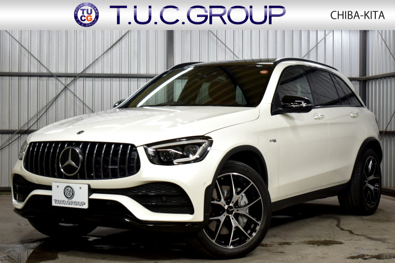 AMG GLC GLC43 4MATIC  ｴｸｽｸﾙｰｼﾌﾞ ﾚｰﾀﾞｰｾｰﾌﾃｨP 後期型  390馬力V6 ﾊﾟﾉﾗﾏｻﾝﾙｰﾌ MBUXｼｽﾃﾑ ﾋｰﾀｰ赤黒革 ﾃﾞｨｽﾄﾛ BSM Lﾁｪﾝｼﾞ AMGｴｱﾛ20AW ｷｰﾚｽGO PTS  HUD  対話式ﾅﾋﾞTV 360ｶﾒ 2年保証