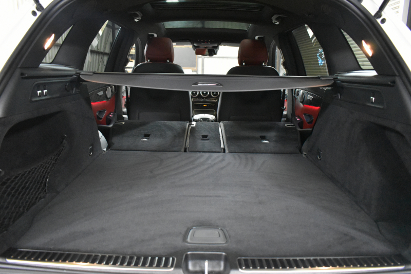 AMG GLC GLC43 4MATIC  ｴｸｽｸﾙｰｼﾌﾞ ﾚｰﾀﾞｰｾｰﾌﾃｨP 後期型  390馬力V6 ﾊﾟﾉﾗﾏｻﾝﾙｰﾌ MBUXｼｽﾃﾑ ﾋｰﾀｰ赤黒革 ﾃﾞｨｽﾄﾛ BSM Lﾁｪﾝｼﾞ AMGｴｱﾛ20AW ｷｰﾚｽGO PTS  HUD  対話式ﾅﾋﾞTV 360ｶﾒ 2年保証