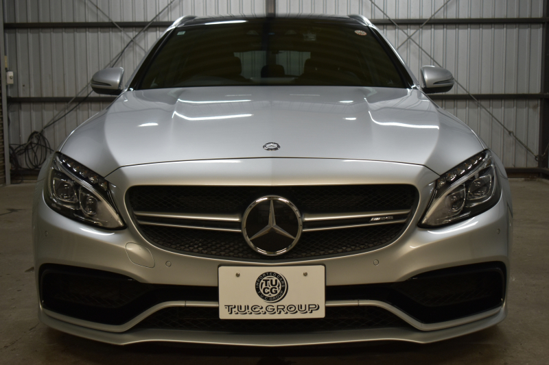 AMG Cクラス C63Sﾜｺﾞﾝ ﾚｰﾀﾞｰｾｰﾌﾃｨP V8ﾂｲﾝﾀｰﾎﾞ/510馬力 右ﾊﾝﾄﾞﾙ ﾊﾟﾉﾗﾏｻﾝﾙｰﾌ 専用19AW AMGﾊﾟﾌｫｰﾏﾝｽ/黒革/ｽﾃｱﾘﾝｸﾞ/ｴｸﾞｿﾞｰｽﾄ ﾌﾞﾙﾒｽﾀｰ HUD ｴｱﾊﾞﾗﾝｽP ﾃﾞｨｽﾄﾛﾆｯｸ ﾌﾞﾗｲﾝﾄﾞS ﾚｰﾝｷｰﾌﾟ ﾅﾋﾞTV Bｶﾒﾗ ﾌｯﾄｹﾞｰﾄ ｷｰGO 2年保証