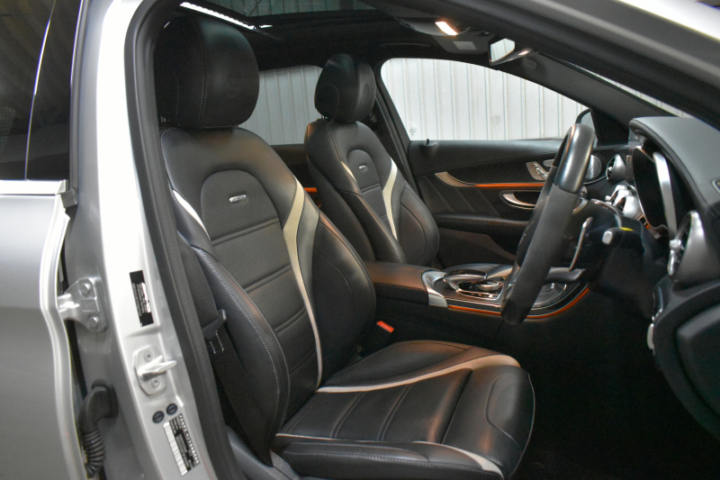 AMG Cクラス C63Sﾜｺﾞﾝ ﾚｰﾀﾞｰｾｰﾌﾃｨP V8ﾂｲﾝﾀｰﾎﾞ/510馬力 右ﾊﾝﾄﾞﾙ ﾊﾟﾉﾗﾏｻﾝﾙｰﾌ 専用19AW AMGﾊﾟﾌｫｰﾏﾝｽ/黒革/ｽﾃｱﾘﾝｸﾞ/ｴｸﾞｿﾞｰｽﾄ ﾌﾞﾙﾒｽﾀｰ HUD ｴｱﾊﾞﾗﾝｽP ﾃﾞｨｽﾄﾛﾆｯｸ ﾌﾞﾗｲﾝﾄﾞS ﾚｰﾝｷｰﾌﾟ ﾅﾋﾞTV Bｶﾒﾗ ﾌｯﾄｹﾞｰﾄ ｷｰGO 2年保証