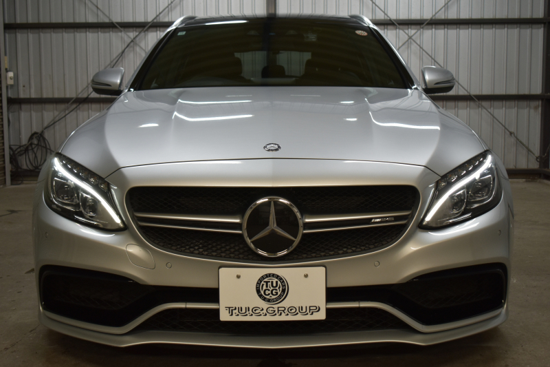 AMG Cクラス C63Sﾜｺﾞﾝ ﾚｰﾀﾞｰｾｰﾌﾃｨP V8ﾂｲﾝﾀｰﾎﾞ/510馬力 右ﾊﾝﾄﾞﾙ ﾊﾟﾉﾗﾏｻﾝﾙｰﾌ 専用19AW AMGﾊﾟﾌｫｰﾏﾝｽ/黒革/ｽﾃｱﾘﾝｸﾞ/ｴｸﾞｿﾞｰｽﾄ ﾌﾞﾙﾒｽﾀｰ HUD ｴｱﾊﾞﾗﾝｽP ﾃﾞｨｽﾄﾛﾆｯｸ ﾌﾞﾗｲﾝﾄﾞS ﾚｰﾝｷｰﾌﾟ ﾅﾋﾞTV Bｶﾒﾗ ﾌｯﾄｹﾞｰﾄ ｷｰGO 2年保証