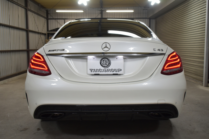 AMG Cクラス C43 4M ｴｸｽｸﾙｰｼﾌﾞP ﾚｰﾀﾞｰｾｰﾌﾃｨP ﾊﾟﾉﾗﾏｻﾝﾙｰﾌ 革 ﾌﾞﾙﾒｽﾀｰｻｳﾝﾄﾞ ﾌｯﾄﾄﾗﾝｸ ｴｱﾊﾞﾗﾝｽP ｴｱﾛ19AW ﾃﾞｨｽﾄﾛﾆｯｸ ﾌﾞﾗｲﾝﾄﾞｽﾎﾟｯﾄ ﾚｰﾝｷｰﾌﾟ ﾅﾋﾞTV ﾊﾞｯｸｶﾒﾗ ｷｰﾚｽｺﾞｰ 2年保証