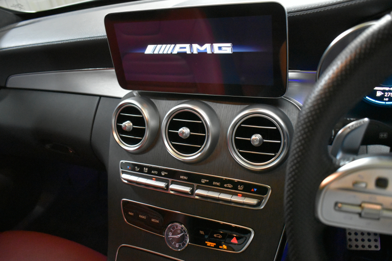 AMG Cクラス C43 4M ｸｰﾍﾟ ﾚｰﾀﾞｰSP 後期型 390馬力 MEｺﾈｸﾄ ﾊﾟﾉﾗﾏｻﾝﾙｰﾌ ﾋｰﾀｰ赤本革 ﾃﾞｨｽﾄﾛ BSM Lﾁｪﾝｼﾞ AMGｴｱﾛ19AW PTS ﾌｯﾄﾄﾗﾝｸ HUD ﾌﾞﾙﾒｽﾀｰ 液晶ﾒｰﾀｰ 地ﾃﾞｼﾞBｶﾒ 2年保証