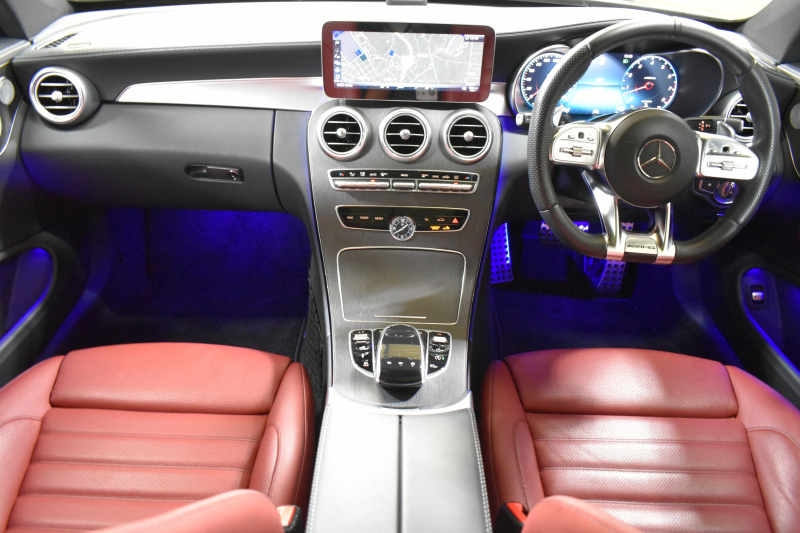 AMG Cクラス C43 4M ｸｰﾍﾟ ﾚｰﾀﾞｰSP 後期型 390馬力 MEｺﾈｸﾄ ﾊﾟﾉﾗﾏｻﾝﾙｰﾌ ﾋｰﾀｰ赤本革 ﾃﾞｨｽﾄﾛ BSM Lﾁｪﾝｼﾞ AMGｴｱﾛ19AW PTS ﾌｯﾄﾄﾗﾝｸ HUD ﾌﾞﾙﾒｽﾀｰ 液晶ﾒｰﾀｰ 地ﾃﾞｼﾞBｶﾒ 2年保証
