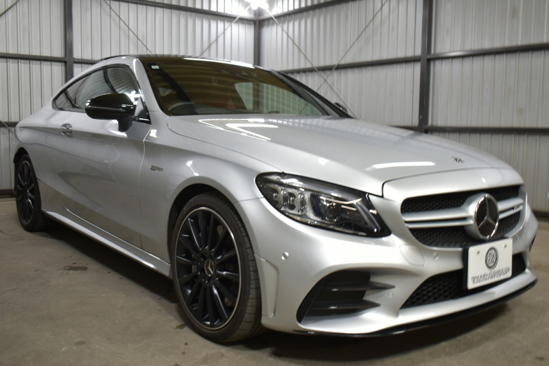 AMG Cクラス C43 4M ｸｰﾍﾟ ﾚｰﾀﾞｰSP 後期型 390馬力 MEｺﾈｸﾄ ﾊﾟﾉﾗﾏｻﾝﾙｰﾌ ﾋｰﾀｰ赤本革 ﾃﾞｨｽﾄﾛ BSM Lﾁｪﾝｼﾞ AMGｴｱﾛ19AW PTS ﾌｯﾄﾄﾗﾝｸ HUD ﾌﾞﾙﾒｽﾀｰ 液晶ﾒｰﾀｰ 地ﾃﾞｼﾞBｶﾒ 2年保証