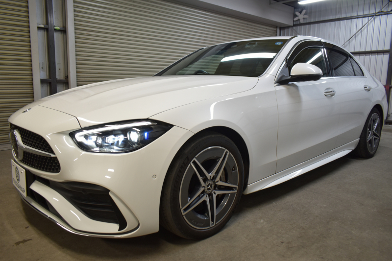 メルセデスベンツ Cクラス C220d AVG AMGﾗｲﾝ ﾚｻﾞｰｴｸｽｸﾙｰｼﾌﾞ ﾍﾞｰｼｯｸP ﾚｰﾀﾞｰｾｰﾌﾃｨP  ISG搭載 1ｵｰﾅｰ ﾘｱｱｸｽﾙｽﾃｱ ﾋｰﾀｰ黒革 ACC BSM Lﾁｪﾝｼﾞ AMGｴｱﾛ18AW 電動ｹﾞｰﾄ ﾍｯﾄﾞｱｯﾌﾟD ｷｰGO MBUXﾅﾋﾞ360ｶﾒﾗ 2年保証
