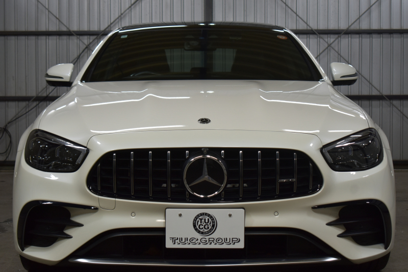 AMG Eクラス E53 4ﾏﾁｯｸ+ ｴｸｽｸﾙｰｼﾌﾞ ﾚｰﾀﾞｰｾｰﾌﾃｨP 後期型 3.0ﾘｯﾀｰ/435馬力 4WD ﾊﾟﾉﾗﾏｻﾝﾙｰﾌ ﾋｰﾀｰｸｰﾗｰ黒革 ﾃﾞｨｽﾄﾛ BSM Lﾁｪﾝｼﾞ AMGｴｱﾛ20AW ｷｰﾚｽGO PTS ﾌﾞﾙﾒｽﾀｰ HUD 電動ﾄﾗﾝｸ LEDﾍｯﾄﾞﾗｲﾄ 地ﾃﾞｼﾞﾅﾋﾞ 360ｶﾒﾗ 2年保証