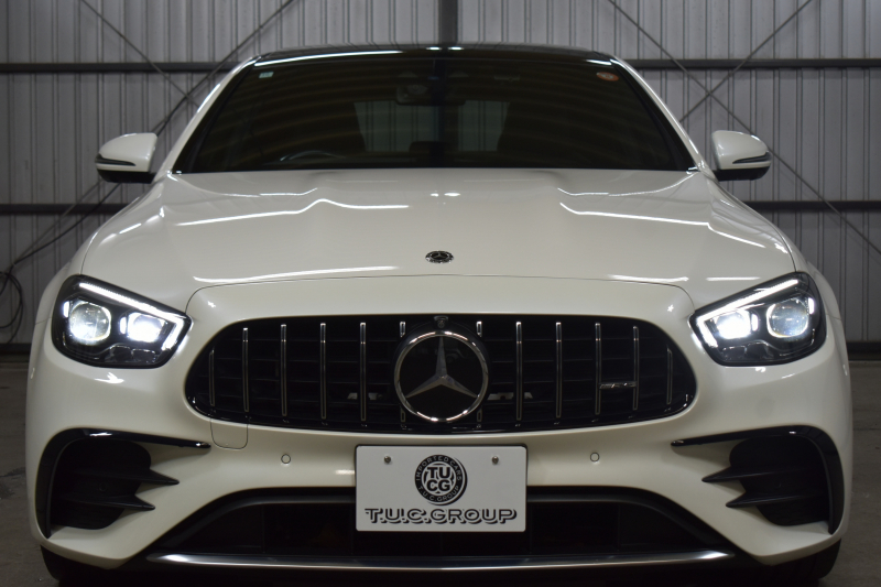 AMG Eクラス E53 4ﾏﾁｯｸ+ ｴｸｽｸﾙｰｼﾌﾞ ﾚｰﾀﾞｰｾｰﾌﾃｨP 後期型 3.0ﾘｯﾀｰ/435馬力 4WD ﾊﾟﾉﾗﾏｻﾝﾙｰﾌ ﾋｰﾀｰｸｰﾗｰ黒革 ﾃﾞｨｽﾄﾛ BSM Lﾁｪﾝｼﾞ AMGｴｱﾛ20AW ｷｰﾚｽGO PTS ﾌﾞﾙﾒｽﾀｰ HUD 電動ﾄﾗﾝｸ LEDﾍｯﾄﾞﾗｲﾄ 地ﾃﾞｼﾞﾅﾋﾞ 360ｶﾒﾗ 2年保証
