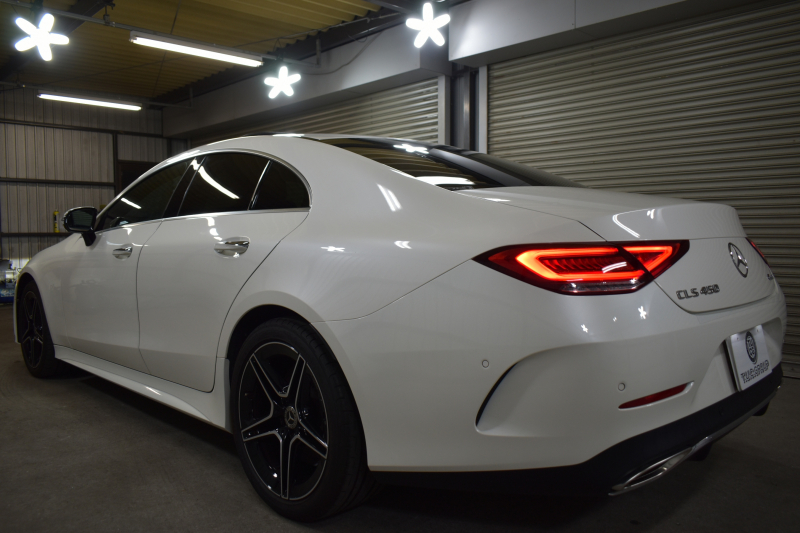メルセデスベンツ CLS CLS450 4ﾏﾁｯｸ ｽﾎﾟｰﾂ ｴｸｽｸﾙｰｼﾌﾞ ﾚｰﾀﾞｰｾｰﾌﾃｨP 367馬力 ISG搭載 ｻﾝﾙｰﾌ 全席ﾋｰﾀｰ赤黒革 ﾍﾞﾝﾁﾚｰｼｮﾝ ﾌﾞﾙﾒｽﾀｰS ﾃﾞｨｽﾄﾛﾆｯｸ ｱｯﾌﾟﾙｶｰﾌﾟﾚｲ AMGｴｱﾛ19AW ｷｰﾚｽGO MEｺﾈ PTS ﾌｯﾄﾄﾗﾝｸ HUD 地ﾃﾞｼﾞ360ｶﾒﾗ 2年保証