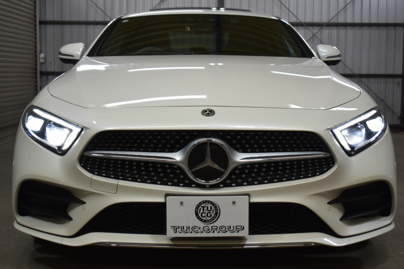 メルセデスベンツ CLS CLS450 4ﾏﾁｯｸ ｽﾎﾟｰﾂ ｴｸｽｸﾙｰｼﾌﾞ ﾚｰﾀﾞｰｾｰﾌﾃｨP 367馬力 ISG搭載 ｻﾝﾙｰﾌ 全席ﾋｰﾀｰ赤黒革 ﾍﾞﾝﾁﾚｰｼｮﾝ ﾌﾞﾙﾒｽﾀｰS ﾃﾞｨｽﾄﾛﾆｯｸ ｱｯﾌﾟﾙｶｰﾌﾟﾚｲ AMGｴｱﾛ19AW ｷｰﾚｽGO MEｺﾈ PTS ﾌｯﾄﾄﾗﾝｸ HUD 地ﾃﾞｼﾞ360ｶﾒﾗ 2年保証