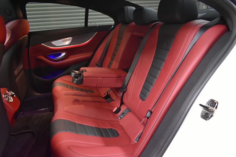 メルセデスベンツ CLS CLS450 4ﾏﾁｯｸ ｽﾎﾟｰﾂ ｴｸｽｸﾙｰｼﾌﾞ ﾚｰﾀﾞｰｾｰﾌﾃｨP 367馬力 ISG搭載 ｻﾝﾙｰﾌ 全席ﾋｰﾀｰ赤黒革 ﾍﾞﾝﾁﾚｰｼｮﾝ ﾌﾞﾙﾒｽﾀｰS ﾃﾞｨｽﾄﾛﾆｯｸ ｱｯﾌﾟﾙｶｰﾌﾟﾚｲ AMGｴｱﾛ19AW ｷｰﾚｽGO MEｺﾈ PTS ﾌｯﾄﾄﾗﾝｸ HUD 地ﾃﾞｼﾞ360ｶﾒﾗ 2年保証