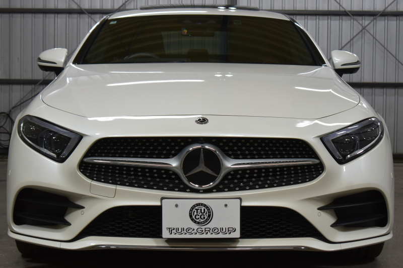 メルセデスベンツ CLS CLS450 4ﾏﾁｯｸ ｽﾎﾟｰﾂ ｴｸｽｸﾙｰｼﾌﾞ ﾚｰﾀﾞｰｾｰﾌﾃｨP 367馬力 ISG搭載 ｻﾝﾙｰﾌ 全席ﾋｰﾀｰ赤黒革 ﾍﾞﾝﾁﾚｰｼｮﾝ ﾌﾞﾙﾒｽﾀｰS ﾃﾞｨｽﾄﾛﾆｯｸ ｱｯﾌﾟﾙｶｰﾌﾟﾚｲ AMGｴｱﾛ19AW ｷｰﾚｽGO MEｺﾈ PTS ﾌｯﾄﾄﾗﾝｸ HUD 地ﾃﾞｼﾞ360ｶﾒﾗ 2年保証