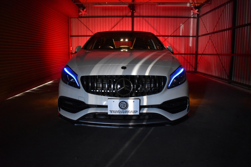 AMG Aクラス A45 4ﾏﾁｯｸ ﾚｰﾀﾞｰSP 後期型 381馬力 4WD AMG7速DCT ﾊﾟﾉﾗﾏｻﾝﾙｰﾌ ﾋｰﾀｰ黒革 ﾃﾞｨｽﾄﾛ Bｽﾎﾟｯﾄ Lｷｰﾌﾟ AMGｴｱﾛ18AW ｷｰﾚｽGO ﾊﾟｰｸﾄﾛ 8ｲﾝﾁﾓﾆﾀｰ 地ﾃﾞｼﾞHDDBﾅﾋﾞBｶﾒﾗ 2年保証