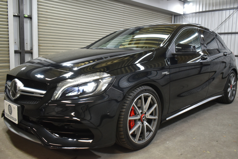 AMG Aクラス A45 4ﾏﾁｯｸ AMGｱﾄﾞﾊﾞﾝｽﾄﾞP ﾚｰﾀﾞｰSP 後期型 381馬力 4WD AMG7速DCT ﾊﾟﾉﾗﾏｻﾝﾙｰﾌ AMGﾊﾟﾌｫｰﾏﾝｽｼｰﾄ AMGﾄﾞﾗｲﾊﾞｰｽﾞP ﾃﾞｨｽﾄﾛ Bｽﾎﾟｯﾄ Lｷｰﾌﾟ ｷｰﾚｽGO ﾊﾟｰｸﾄﾛ 8ｲﾝﾁﾓﾆﾀｰ 地ﾃﾞｼﾞHDDBﾅﾋﾞBｶﾒﾗ 2年保証