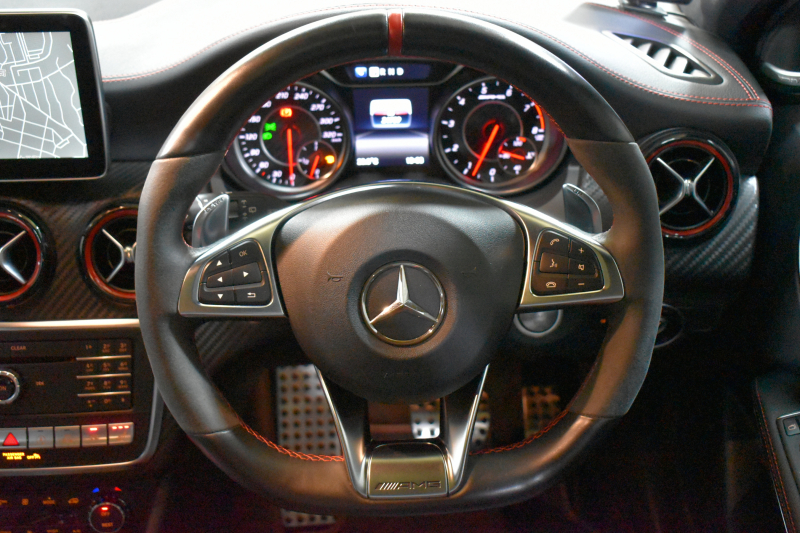 AMG Aクラス A45 4ﾏﾁｯｸ AMGｱﾄﾞﾊﾞﾝｽﾄﾞP ﾚｰﾀﾞｰSP 後期型 381馬力 4WD AMG7速DCT ﾊﾟﾉﾗﾏｻﾝﾙｰﾌ AMGﾊﾟﾌｫｰﾏﾝｽｼｰﾄ AMGﾄﾞﾗｲﾊﾞｰｽﾞP ﾃﾞｨｽﾄﾛ Bｽﾎﾟｯﾄ Lｷｰﾌﾟ ｷｰﾚｽGO ﾊﾟｰｸﾄﾛ 8ｲﾝﾁﾓﾆﾀｰ 地ﾃﾞｼﾞHDDBﾅﾋﾞBｶﾒﾗ 2年保証