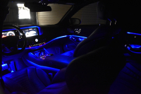 メルセデスベンツ Sクラス S400h ｴｸｽｸﾙｰｼﾌﾞ AMGﾗｲﾝ ﾗｸﾞｼﾞｭｱﾘｰP ﾚｰﾀﾞｰｾｰﾌﾃｨP 左ﾊﾝﾄﾞﾙ 中期型 V6ｴﾝｼﾞﾝ/306馬力 ﾊﾟﾉﾗﾏｻﾝﾙｰﾌ ﾋｰﾀｰ&ﾍﾞﾝﾁﾚｰﾀｰ黒革 ﾌﾞﾙﾒｽﾀｰ HUD AMGｴｱﾛ19AW ﾃﾞｨｽﾄﾛ ﾌﾞﾗｲﾝﾄﾞS ﾚｰﾝｷｰﾌﾟ HDDﾅﾋﾞTV 360ｶﾒﾗ ﾌｯﾄﾄﾗﾝｸ 2年保証