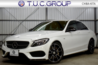 AMG Cクラス C43 4M EXC ﾚｰﾀﾞｰP  左H 1ｵｰﾅｰ 3.0LV6ﾀｰﾎﾞ367馬力 ﾋｰﾀｰ赤革 ﾃﾞｨｽﾄﾛ ﾌﾞﾗｲﾝﾄﾞｽﾎﾟｯﾄ Lｷｰﾌﾟ AMGｴｱﾛ19AW ｷｰGO ﾌﾞﾙﾒｽﾀｰS ﾌｯﾄﾄﾗﾝｸ 地ﾃﾞｼﾞBｶﾒﾗ PTS 2年保証