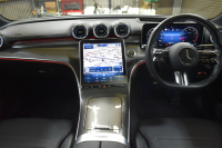 メルセデスベンツ Cクラス C200 4ﾏﾁｯｸ AVG AMGﾗｲﾝ ﾚｻﾞｰｴｸｽｸﾙｰｼﾌﾞ ﾚｰﾀﾞｰｾｰﾌﾃｨP ﾍﾞｰｼｯｸP  新型Cｸﾗｽ ISG搭載　9速 MEｺﾈｸﾄ 1ｵｰﾅｰ ﾊﾟﾉﾗﾏｻﾝﾙｰﾌ ﾋｰﾀｰ黒革 ACC LﾁｪﾝｼﾞA ﾌﾞﾗｲﾝﾄﾞS  AMGｴｱﾛ18AW MBUXﾅﾋﾞ360ｶﾒﾗ 2年保証